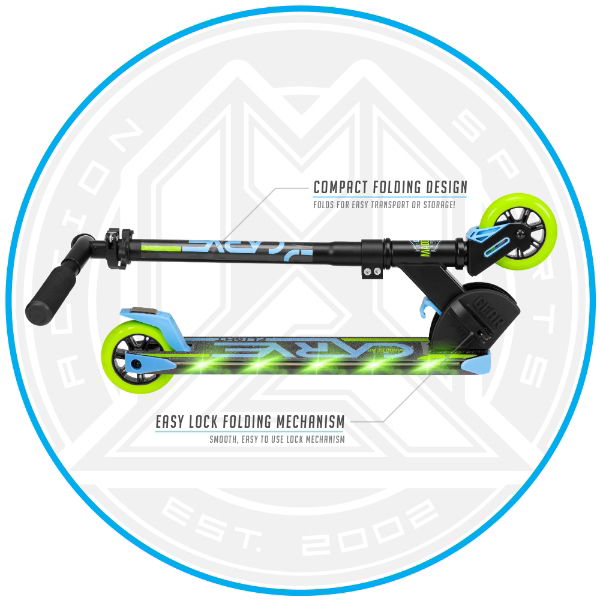 Madd Gear CARVE Flight - Blue Lime - Asset 4 - MGP207-574