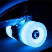 MOXI COSMO GLOW WHEELS (4) - GALAXY GREEN - 62/32mm 80A