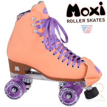 Moxi Beach Bunny Skate - Peach - Angled - MOX4932510