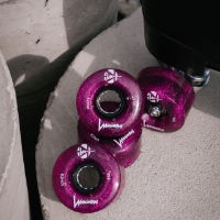 LUMINOUS - LED QUAD WHEEL - PURPLE HAZE - 62mm/85a (UNIT)