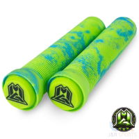 MGP 150mm SWIRLS Grind Grips - Blue Green - MGP207-243