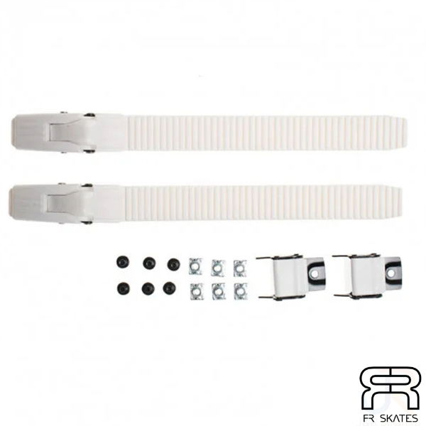 FR - SAFETY TOP BUCKLES - WHITE - 180mm (Pair)