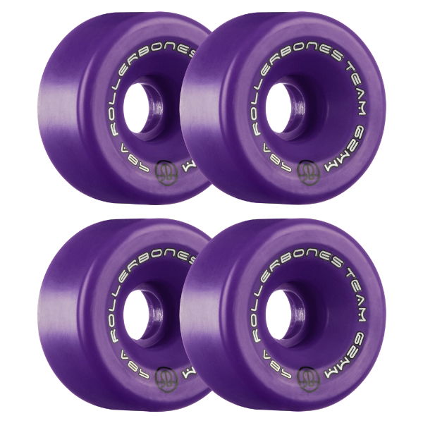 ROLLERBONES - TEAM LOGO PURPLE (8) - 62mm/98a