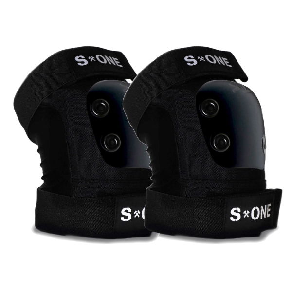 S1 PRO ELBOW PADS - BLACK/BLACK - SMALL