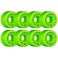 ROLLERBONES - TEAM LOGO GREEN (8) - 62mm/98a