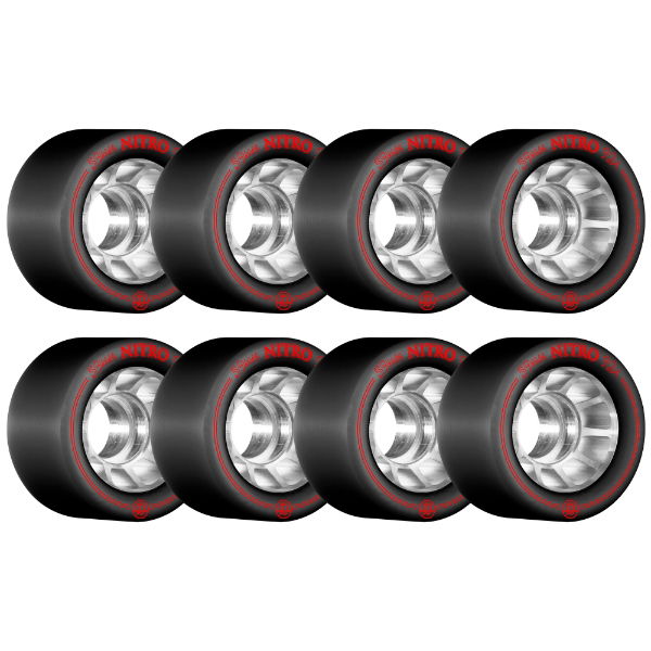 ROLLERBONES - NITRO SPEED WHEEL BLACK (8) - 59mm/92a