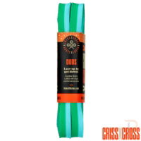 CRISS CROSS X DERBY LACES - DUO - GREEN/BLUE - 108"