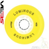 Seba LUMINOUS 80mm Wheels - Yellow White - SSK-SWL-LU80YEWH