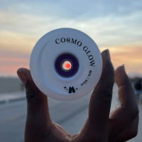 MOXI COSMO GLOW WHEELS (4) - WHITE RAIN GLOW - 62/32mm 80A