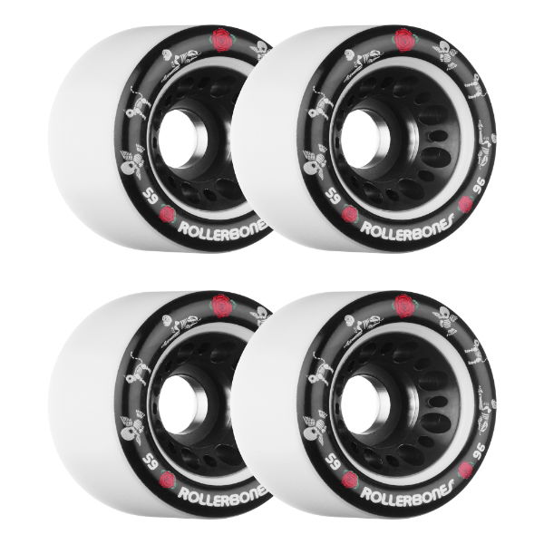 ROLLERBONES - DOTD PET SERIES WHITE (4) - 59mm/96a