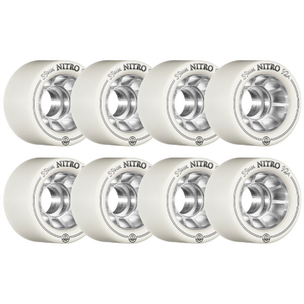 ROLLERBONES - NITRO SPEED WHEEL WHITE (8) - 59mm/92a