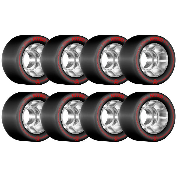 ROLLERBONES - NITRO SPEED WHEEL BLACK (8) - 59mm/97a