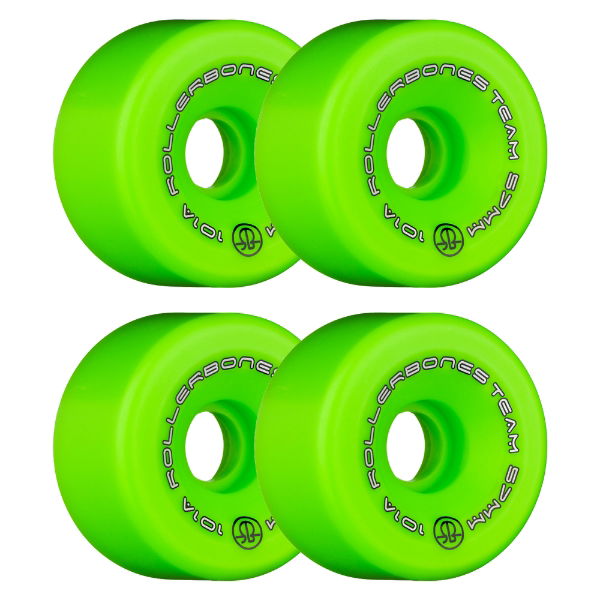 ROLLERBONES - TEAM LOGO GREEN (8) - 57mm/101a