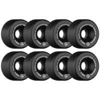 ROLLERBONES - TEAM LOGO BLACK (8) - 62mm/98a