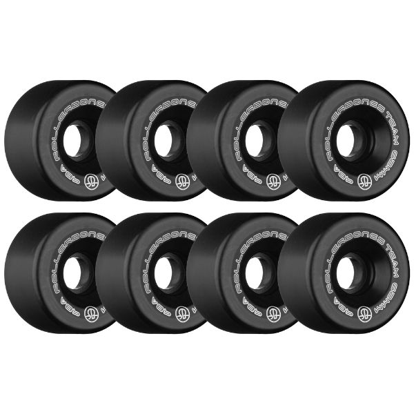 ROLLERBONES - TEAM LOGO BLACK (8) - 62mm/98a