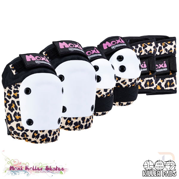 187 KILLER PADS SIX PACK COMBO - MOXI LEOPARD - Jr