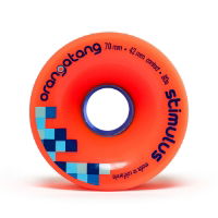 ORANGATANG "STIMULUS" inc JEHU V2 BEARINGS - ORANGE 70mm 80a (Set 4)