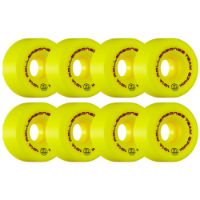 ROLLERBONES - TEAM LOGO YELLOW (8) - 57mm/101a