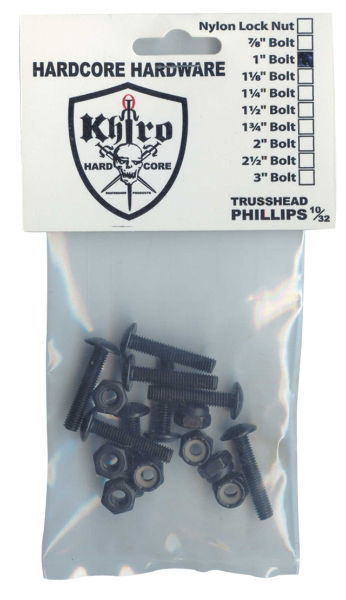KHIRO TRUSSHEAD HARDCORE (8 pcs/pk) - 7/8"