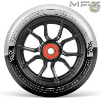 MFX SYNDICATE AR120 DUAL URETHANE WHEELS - BLACK/WHITE
