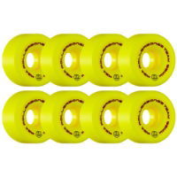 ROLLERBONES - TEAM LOGO YELLOW (8) - 62mm/98a