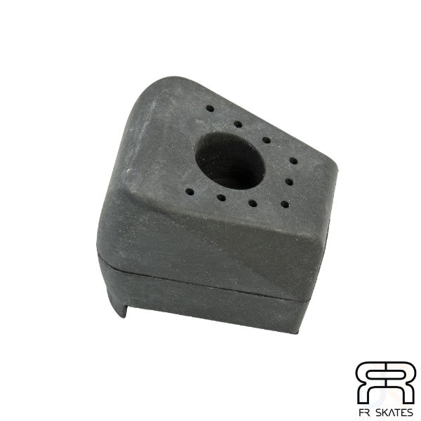 FR Skates - Rubber Brake Pad - Black - Angled - FRBRKRUB