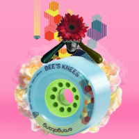 ORANGATANG "BEE'S KNEES" ORANGE 90mm 80a (Set 4)