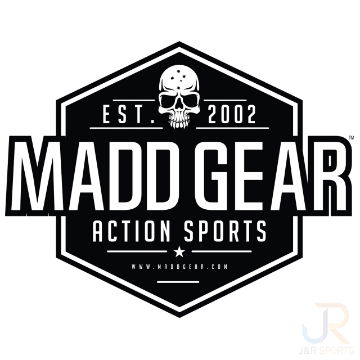 Madd Gear Est 2002 Logo Black
