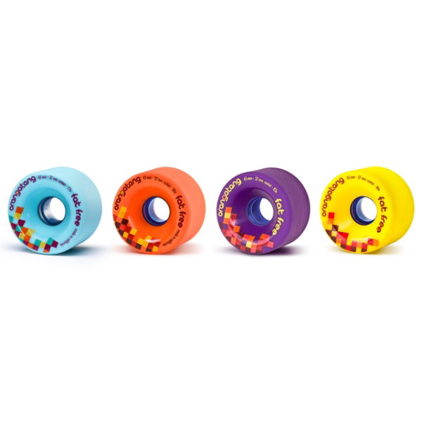 ORANGATANG "FAT FREE" ORANGE 65mm 80a (Set 4)