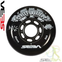 Seba Street Invader Wheels Black 