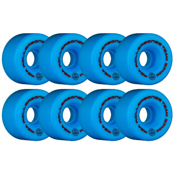 ROLLERBONES - TEAM LOGO BLUE (8) - 57mm/98a