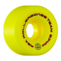 ROLLERBONES - TEAM LOGO YELLOW (8) - 57mm/98a