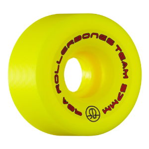ROLLERBONES - TEAM LOGO YELLOW (8) - 57mm/98a
