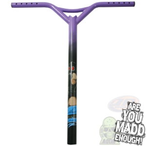 MGP Lethal OS Bat Wing scooter bars - Purple 202-557