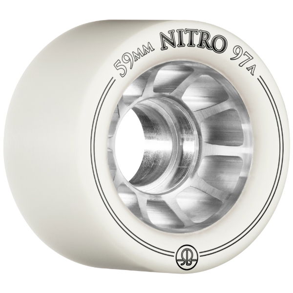 ROLLERBONES - NITRO SPEED WHEEL WHITE (8) - 59mm/97a