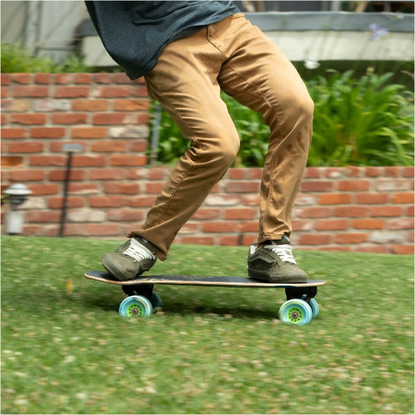 ORANGATANG "BEE'S KNEES" inc JEHU V2 BEARINGS - BLUE 90mm 77a (Set 4)