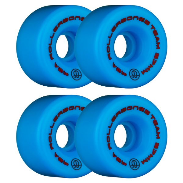 ROLLERBONES - TEAM LOGO BLUE (8) - 57mm/98a