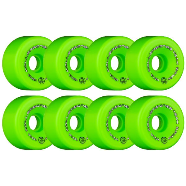 ROLLERBONES - TEAM LOGO GREEN (8) - 57mm/101a
