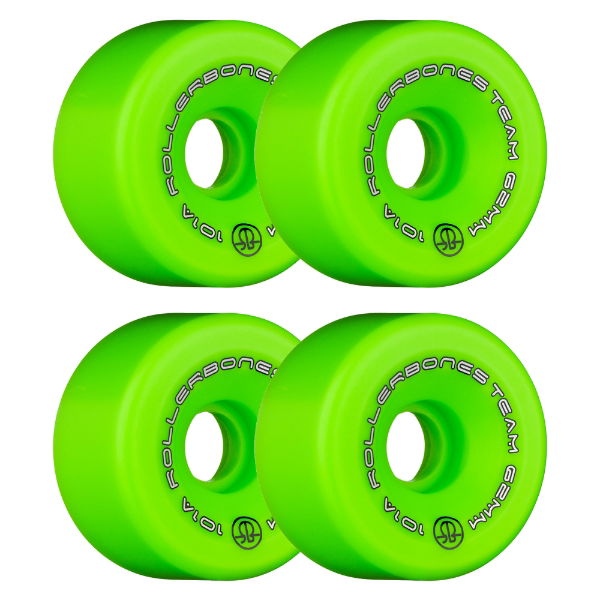 ROLLERBONES - TEAM LOGO GREEN (8) - 62mm/101a