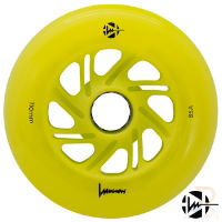LUMINOUS LED INLINE WHEEL - CANARY - 110mm/85a (Unit)