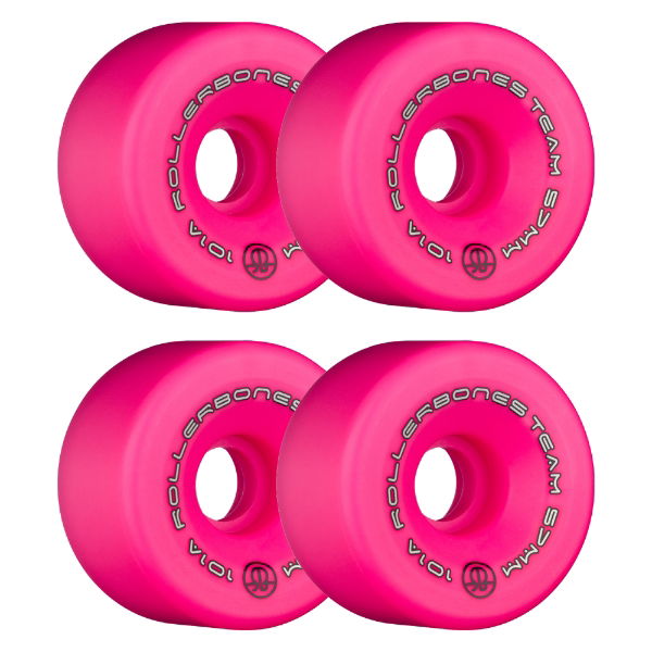 ROLLERBONES - TEAM LOGO PINK (8) - 57mm/101a