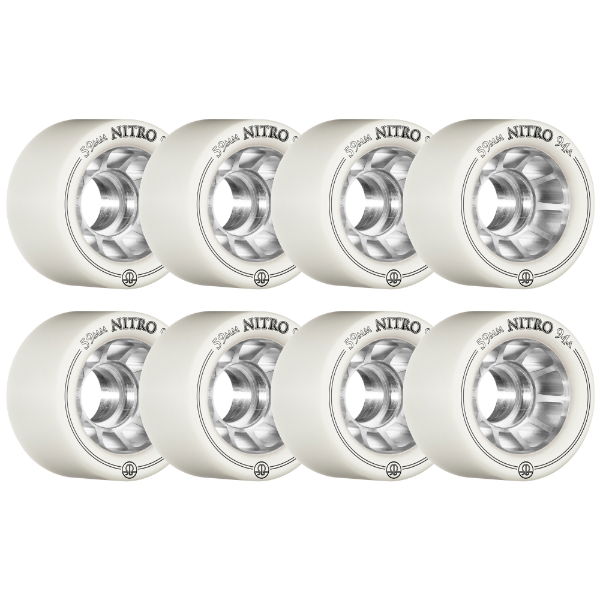 ROLLERBONES - NITRO SPEED WHEEL WHITE (8) - 59mm/94a