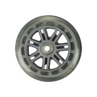 JD BUG STREET 120 WHEEL inc BEARINGS (2) - 120mm CLEAR