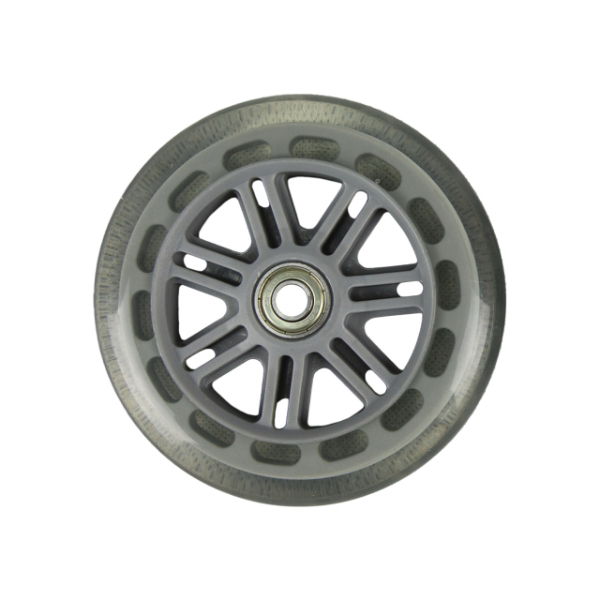 JD BUG STREET 120 WHEEL inc BEARINGS (2) - 120mm CLEAR