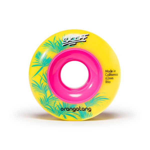 ORANGATANG "SKIFF" SLASHER YELLOW 62mm 86a (Set 4)