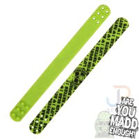 MADDGEAR Wristband Adjustable - Green 204-008 Flat