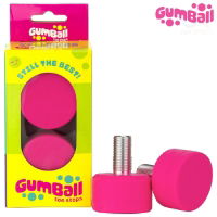 GUMBALL TOE STOP - CHERRY 75A - LONG 30mm (Pair)