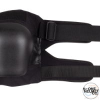 S1 Gen 4 PRO Knee Pads - Black Black - Strap Detail - SHKP4BKBK