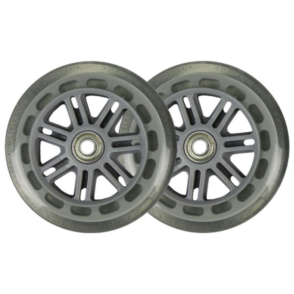 JD BUG STREET 120 WHEEL inc BEARINGS (2) - 120mm CLEAR
