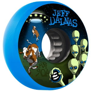 EULOGY WHEELS - JEFF DALNAS ALIEN BLUE (4) - 58mm/90a